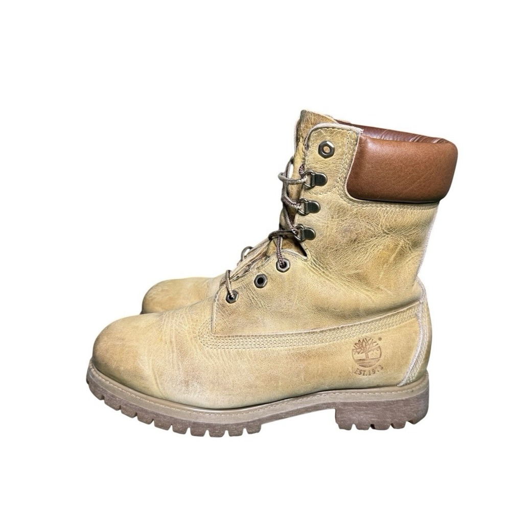 Timberland Mens 8 Inch 40 Below Super Boots Wheat Tan 19072 Size 9 Wide